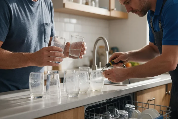 Bosch Dishwasher Leaves Grit or Film: Separate Cleaning Mechanics From Water and Detergent
