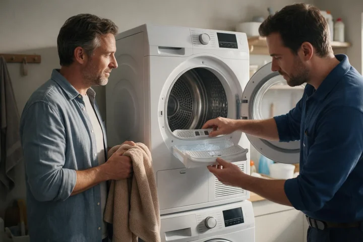 Bosch Dryer Moisture Sensor Seems Inaccurate: Test the Load Before the Electronics